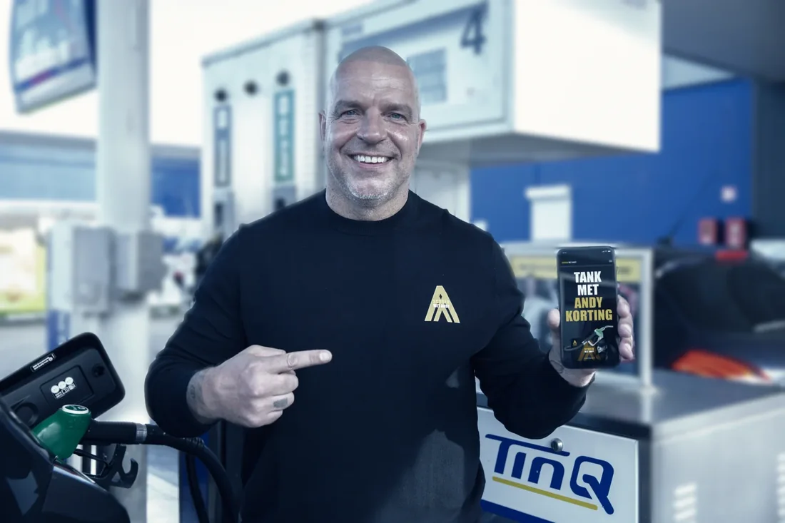 Andy bij TinQ met de Scoren met Andy app